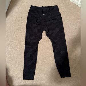 Lululemon Black Camo Align Pants